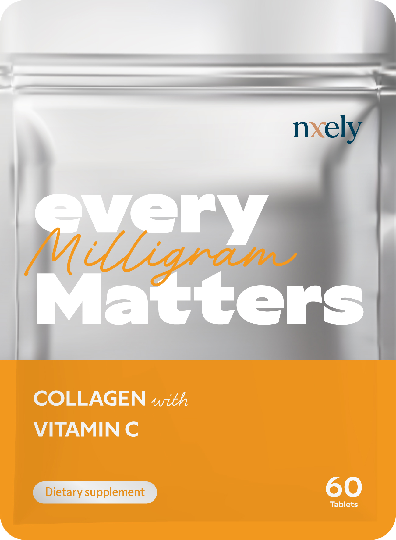 nxely 膠原蛋白C錠 包裝正面